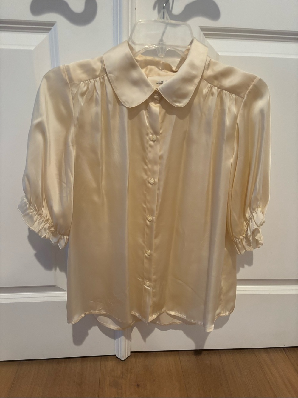 THE GREAT Short Sleeved Blouse